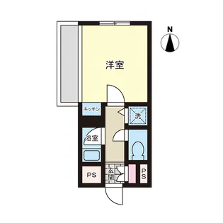 ファミール糸田【1階】の間取り
