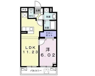 Feeju田園調布【2階】の間取り