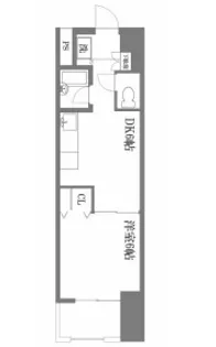 小金井本町ビル【4階】の間取り