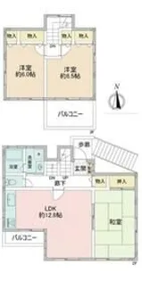 吉祥ガーデン成田東の間取り