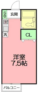 ティアラ湘南辻堂【2階】の間取り