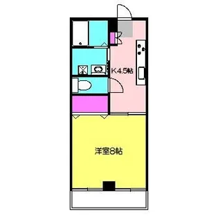 ウィンビュ桜ヶ丘【3階】の間取り