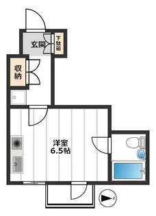 シャンティタカハシ【6階】の間取り