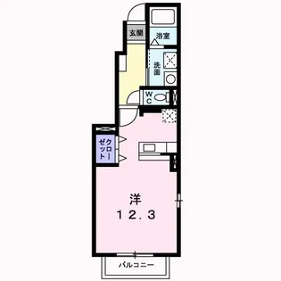 ハーモニー【1階】の間取り