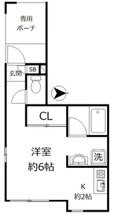PUPPY HOUSE パピーハウス【1階】の間取り
