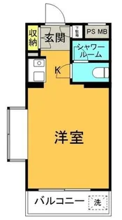 クリスタル高円寺パート1【1階】の間取り