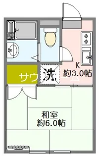 パルハイムB棟【1階】の間取り
