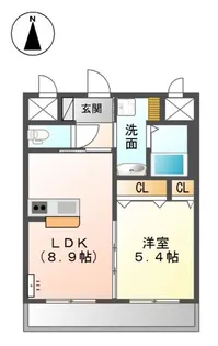 フェニックス スウィート【3階】の間取り