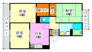 ハイローズ船橋壱番館【3階】の間取り