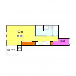 KiSBiG大神宮【2階】の間取り