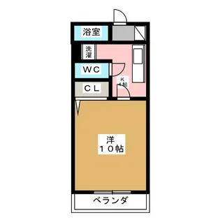 アビターレ筒井【2階】の間取り