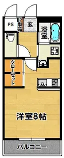 エクセレント【5階】の間取り