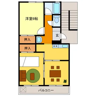 グランテラス【2階】の間取り