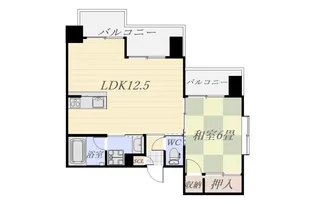 吉野ビル【8階】の間取り