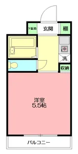 パークサイドビュー戸塚【3階】の間取り