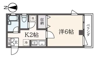 ブルーム・永福町【2階】の間取り