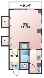 ロイヤルビレッジ大野【3階】の間取り