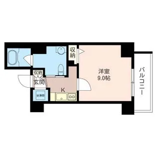 マストライフ神保町【6階】の間取り