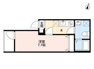 BLOOMIN’miyahara【3階】の間取り