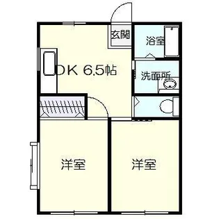 エステート野村【1階】の間取り