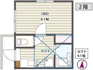アインス【2階】の間取り