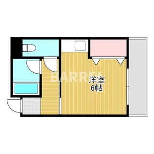 日新服部コーポ【2階】の間取り