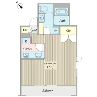 クオーレ【2階】の間取り