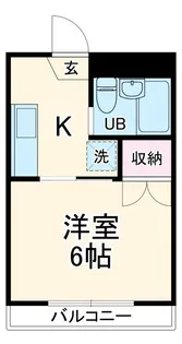 デュオハイム【1階】の間取り