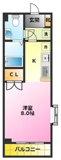 エトワール【6階】の間取り