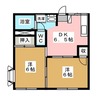 コーポ和【1階】の間取り
