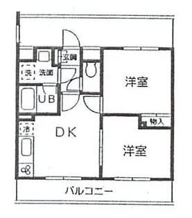ラ・メゾン山手8番館【3階】の間取り