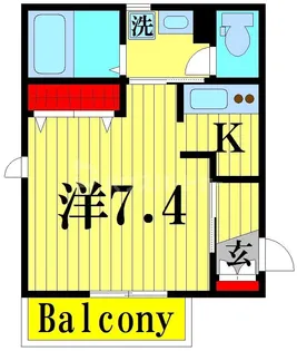 グリーンパーク21【1階】の間取り