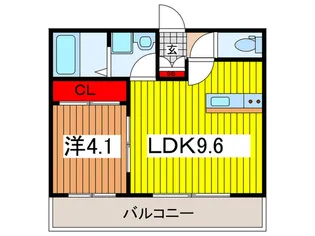SIMODA大宮東大成町【1階】の間取り