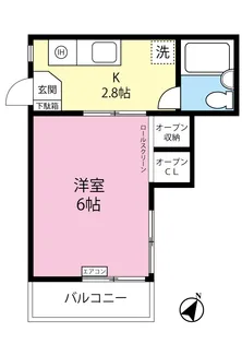 リラ新ゆり【2階】の間取り