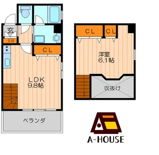 ブランミュール文の里の間取り