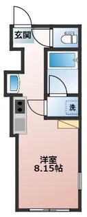 エステムコート神谷【1階】の間取り