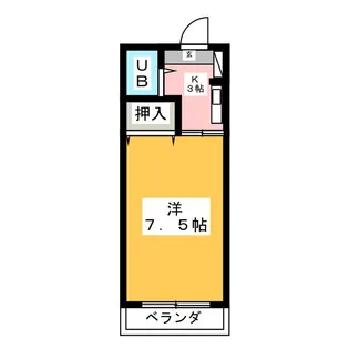 末澤ビル【3階】の間取り