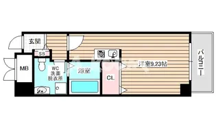 アクア福島【3階】の間取り