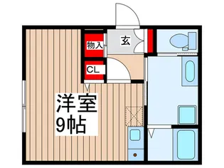 杜のアパート【1階】の間取り