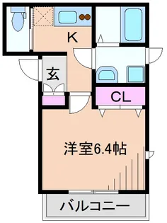 SUN HILLS【2階】の間取り