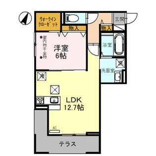 グローブ(grove)【2階】の間取り