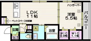 Rubeus Omiya【4階】の間取り