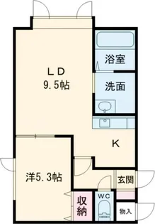 ペコラ【2階】の間取り