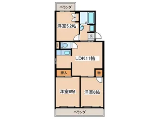 グレイスコートの間取り
