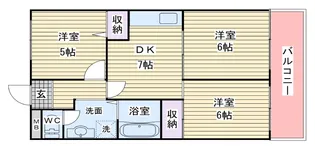 OSGハイツ【8階】の間取り