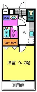 フジパレス初芝ノース【2階】の間取り