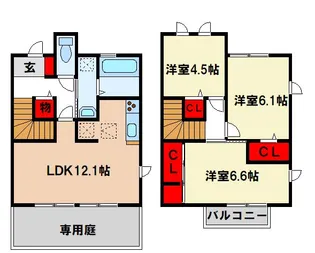 Laurea(ラウレア)の間取り