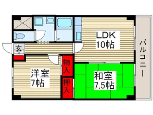 ルミエ-ル【3階】の間取り
