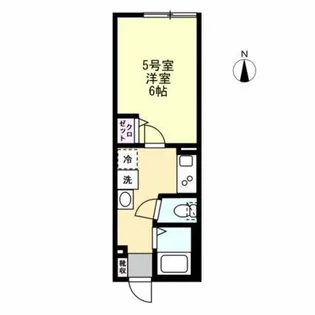 アース長津田【2階】の間取り