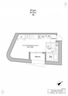 プラウドフラット新宿御苑【3階】の間取り